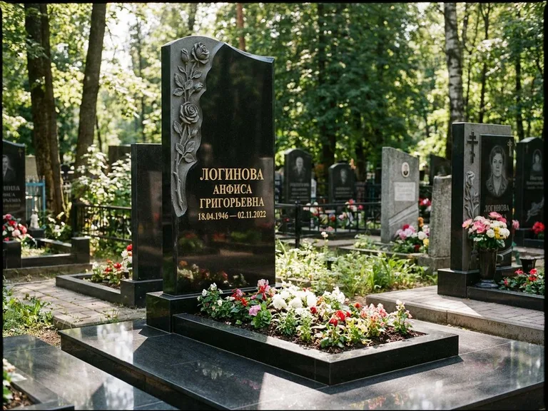 Памятник с барельефом — выполненная работа 10 в Тюмени