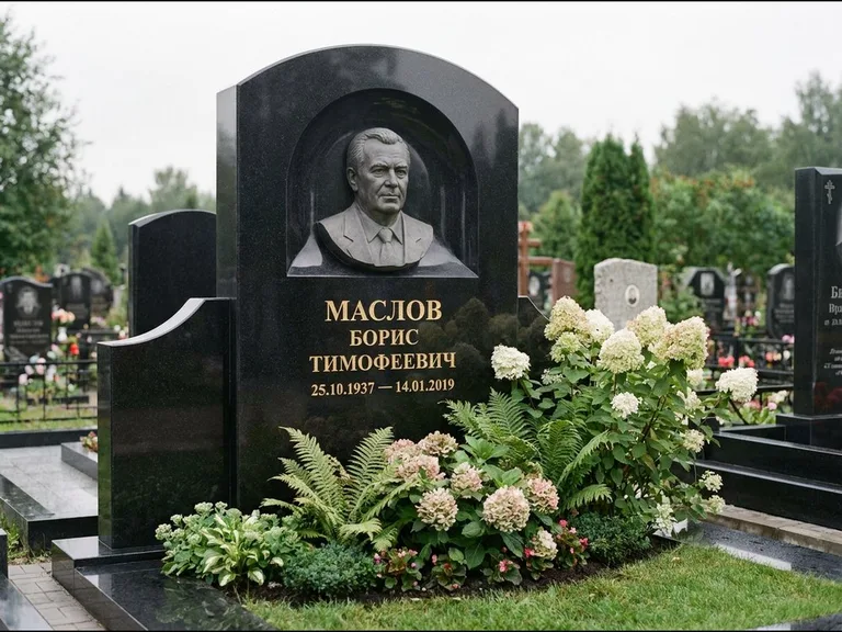 Памятник с барельефом — выполненная работа 11 в Тюмени