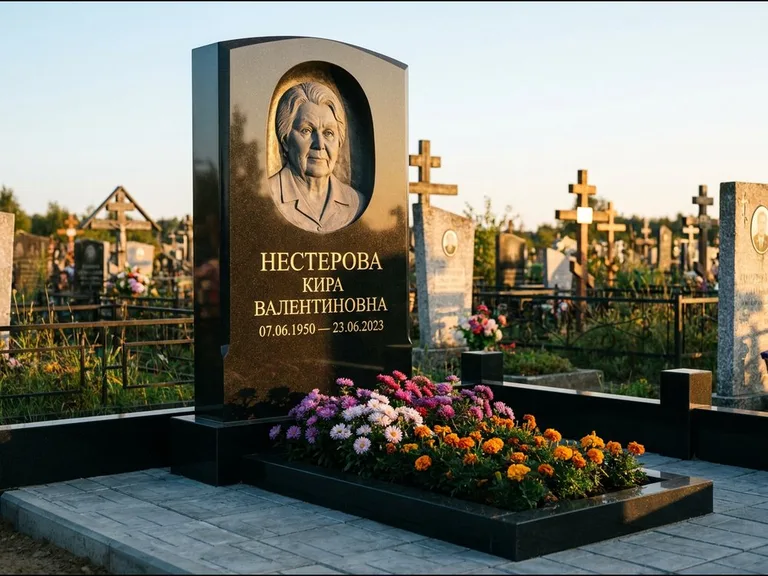 Памятник с барельефом — выполненная работа 12 в Тюмени