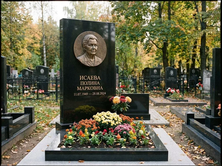 Памятник с барельефом — выполненная работа 20 в Тюмени