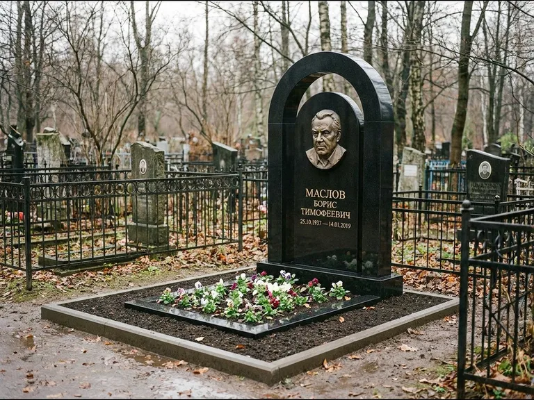 Памятник с барельефом — выполненная работа 23 в Тюмени
