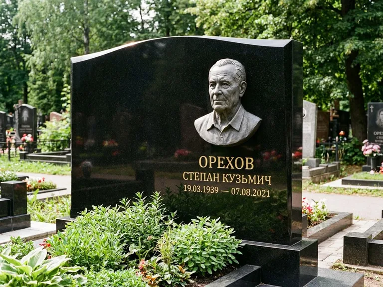 Памятник с барельефом — выполненная работа 25 в Тюмени
