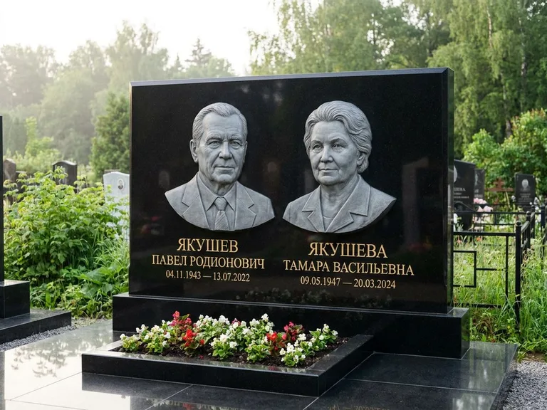 Памятник с барельефом — выполненная работа 36 в Тюмени