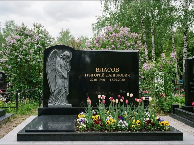Памятник с барельефом — выполненная работа 3 в Тюмени