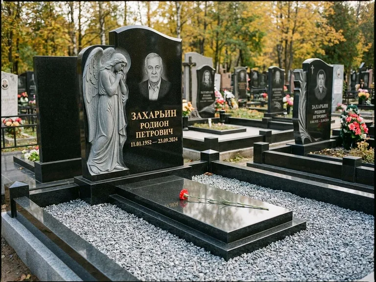 Памятник с барельефом — выполненная работа 44 в Тюмени
