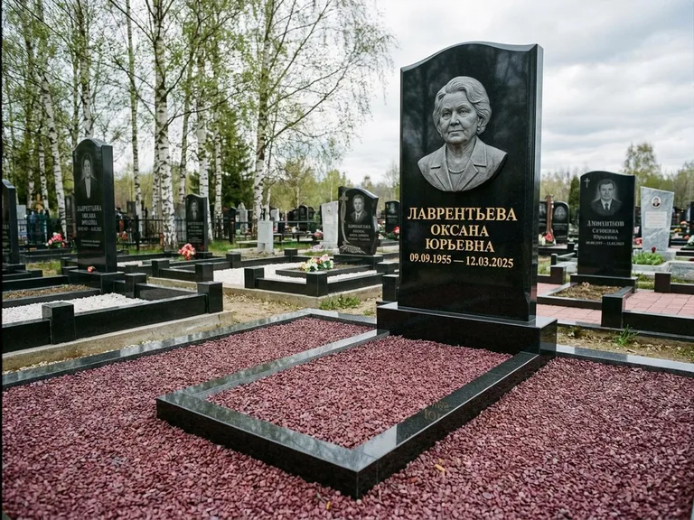 Памятник с барельефом — выполненная работа 47 в Тюмени