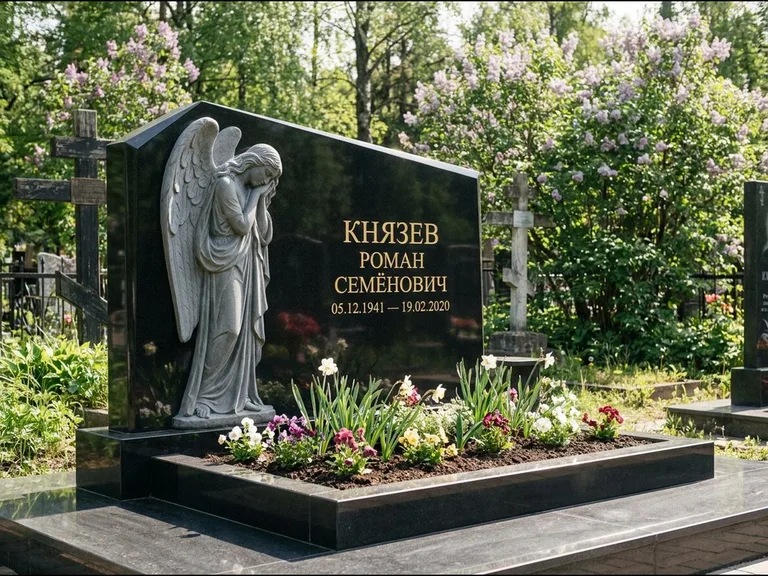 Памятник с барельефом — выполненная работа 9 в Тюмени
