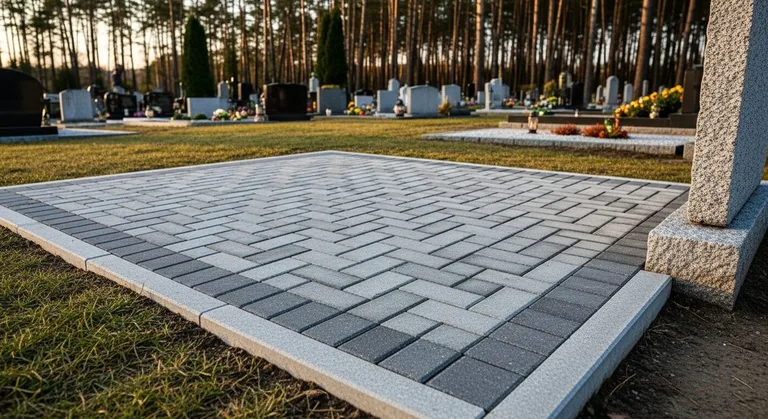 Мощение семейного захоронения, образец ПМ017 в Тюмени