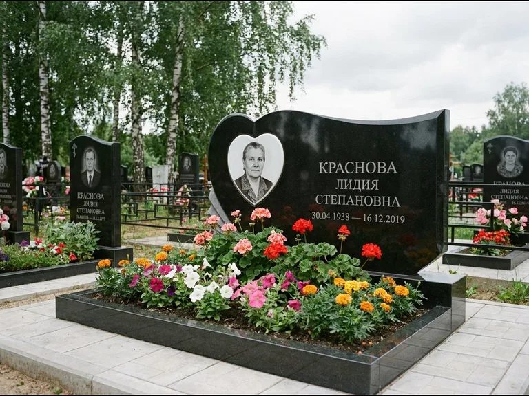 Портрет в форме сердца — работа «Краснова» в Тюмени