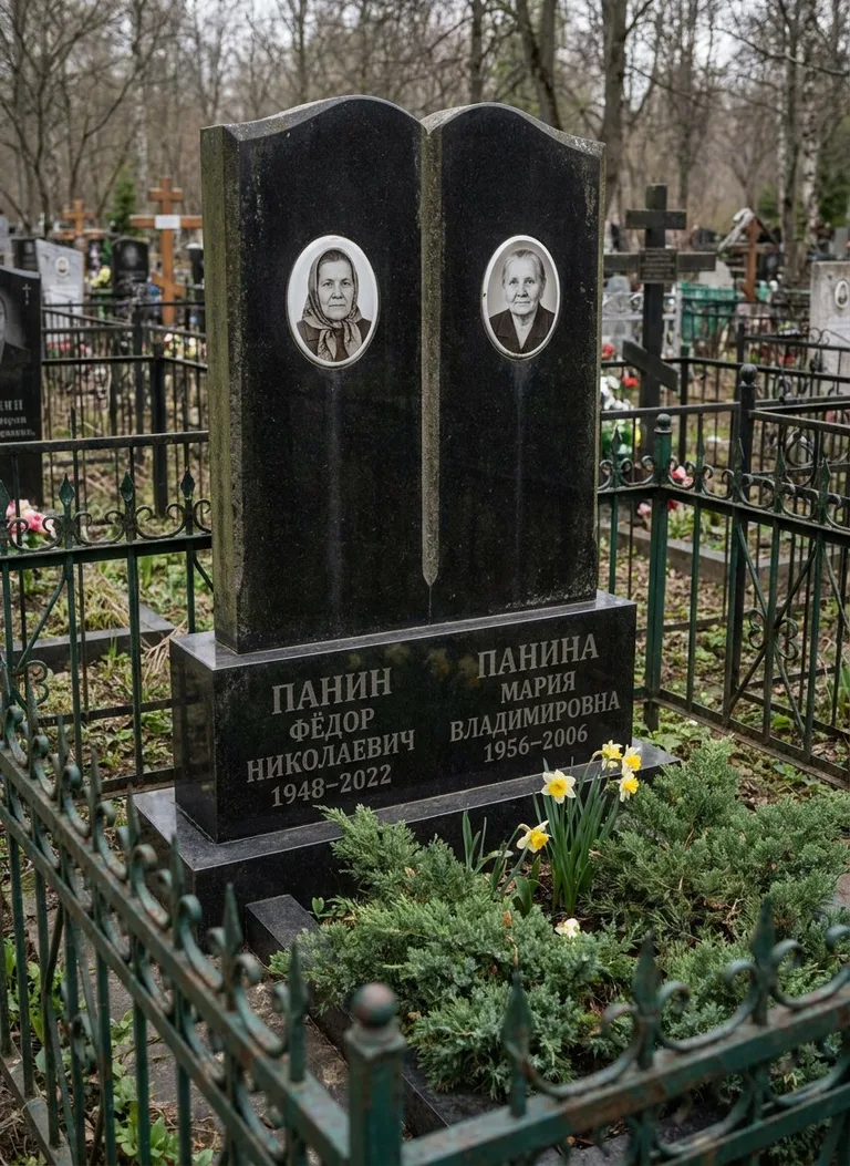 Аллея на Игнатьевском кладбище в Ставрополе