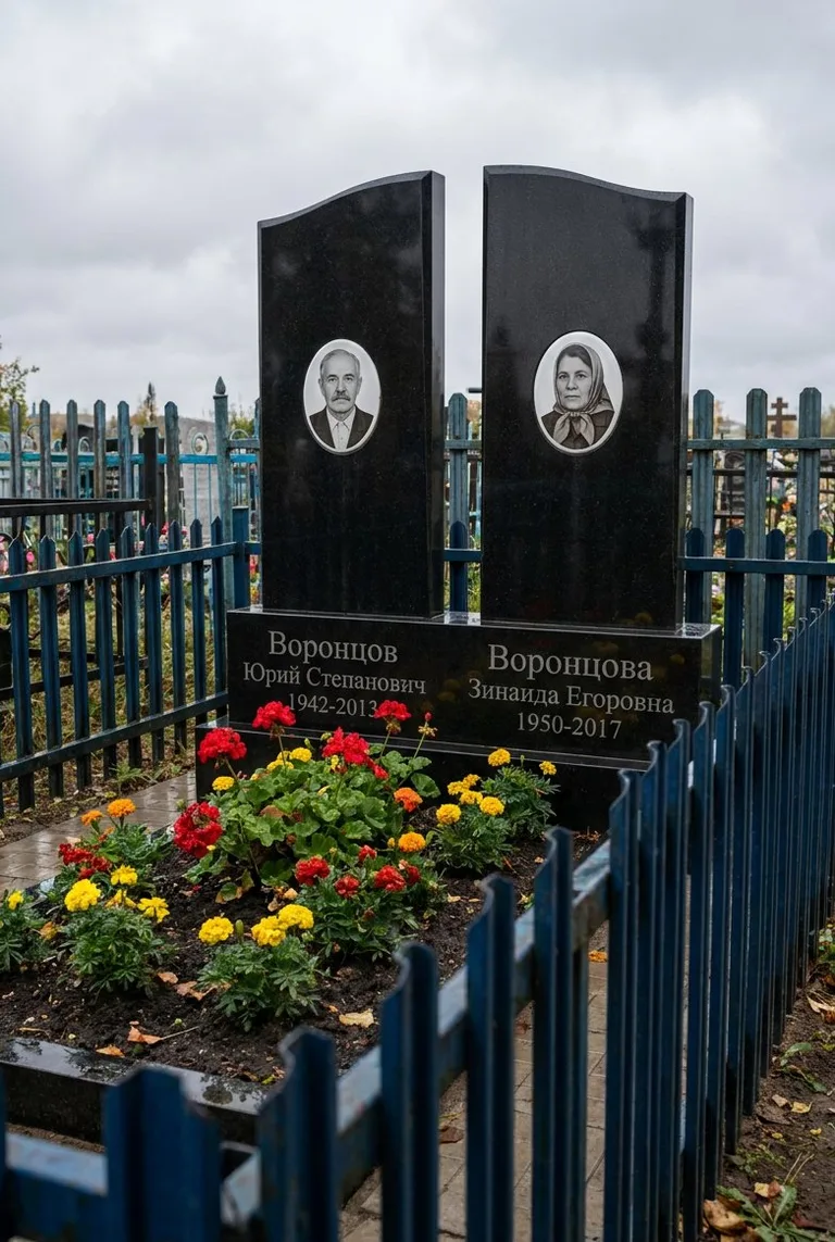 Аллея на Самосыровском кладбище в Казани