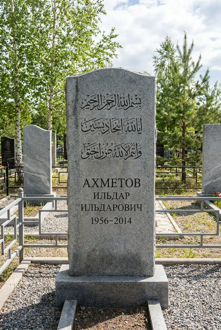 Аллея на Захарьинском кладбище в Южном Бутове