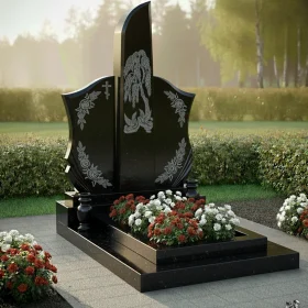 Православный гранитный памятник для мемориала - ПН229