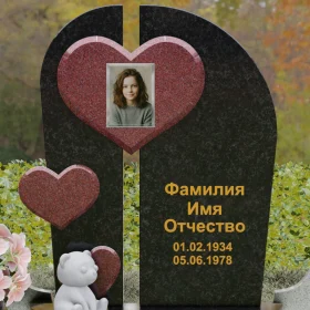 Вертикальный светский памятник на одного - П240