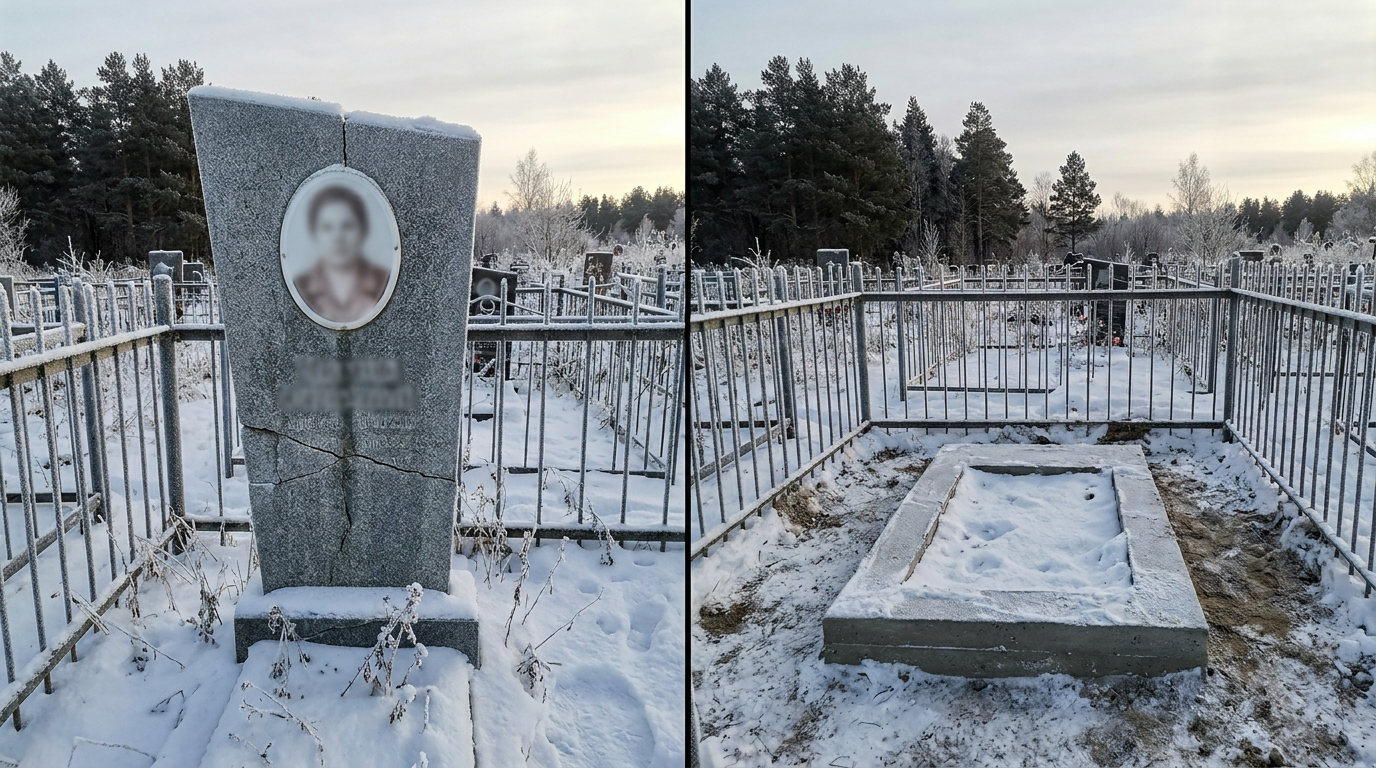 Демонтаж памятника в Тюмени — пример 1