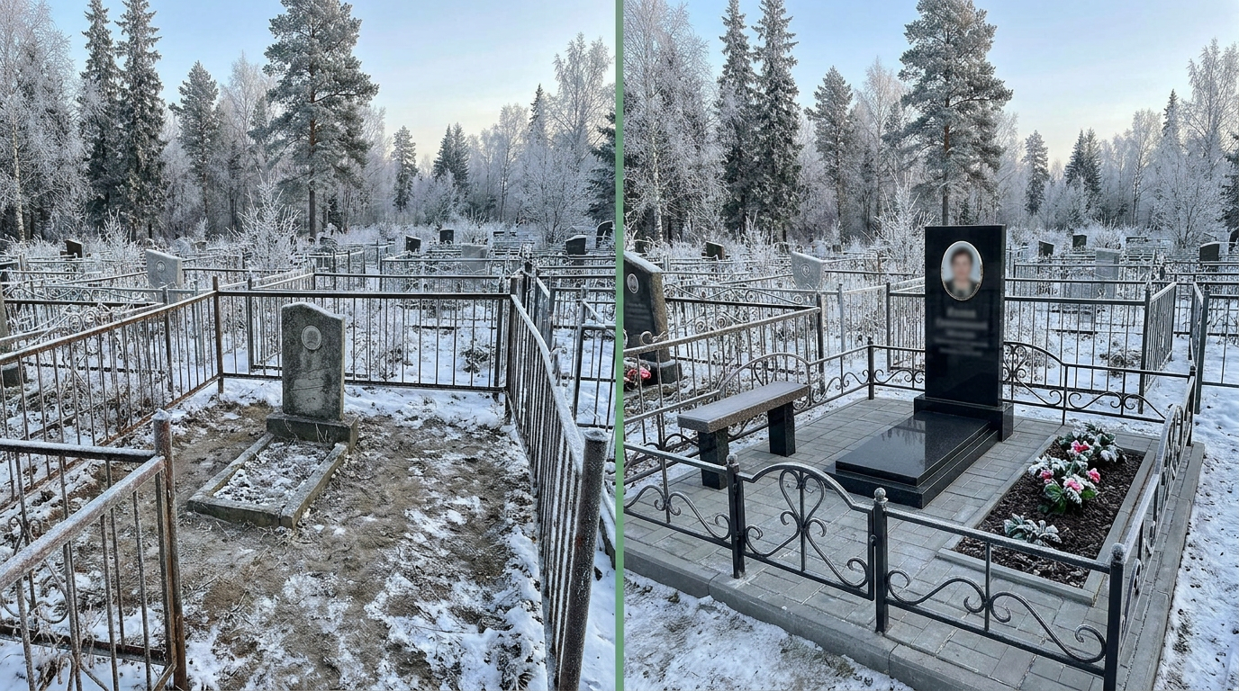 Памятник под ключ в Тюмени — пример 2